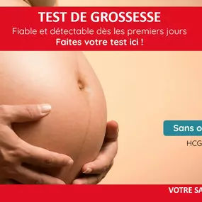 Biogroup - Bilans sans Ordo - Test de grossesse