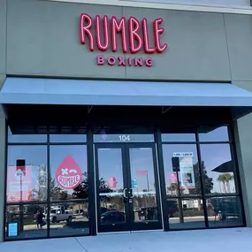 Rumble Boxing Durbin Park is steadily moving ahead to opening soon!