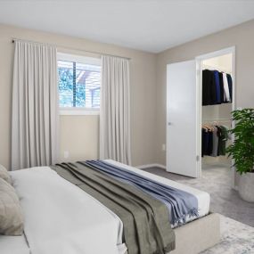 bedroom 2  at Edgemont Apartment Homes in Greenville, SC