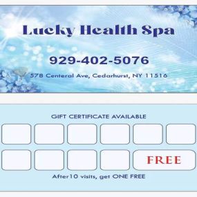 A Great Massage at a Great Price at Lucky Health Spa.