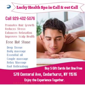 Our traditional full body massage in Cedarhurst, NY
includes a combination of different massage therapies like 
Swedish Massage, Deep Tissue,  Sports Massage,  Hot Oil Massage
at reasonable prices.