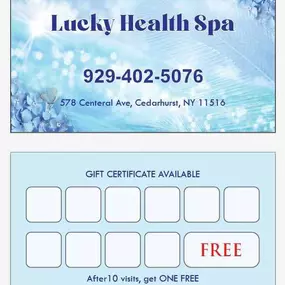 A Great Massage at a Great Price at Lucky Health Spa.