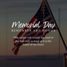????????Happy Memorial Day!???????? Land of the free because of the brave!