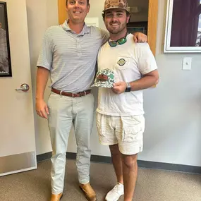 Big thanks to Brandon Thomas and Spencer Crosby for being the first to stop by and get their hats! We even had a little exchange of hats ft. SCS and Atlantic Site Services