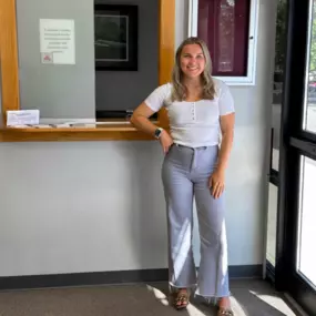 Happy One Year Anniversary
Today is our Customer Service Manager Maggie Faile’s One Year work Anniversary‼️‼️
Maggie keeps us all going and on Schedule 
We can thank her enough for all she does for this office and our Clients.
Join us in thanking Maggie for all she does and wish her a happy Work Anniversary