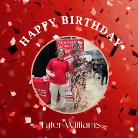 Help us wish Tyler a very Happy Birthday today! You can find Tyler at our West Little Rock Chenal location. He's currently training for a Jiu Jitsu tournament so we'll get to have cake with him next week. #HappyBirthday #StateFarmFamily