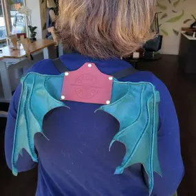 First dragon wing prototype complete! ???? For kids, or kids at heart.