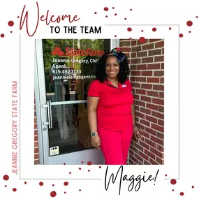 HERE WE GROW AGAIN! ❤ Please help us in welcoming Maggie to our team! 
Maggie has been insurance for almost 2 years, but recently joined the JGSF team. She is a wealth of knowledge & very passionate about educating policyholders on their coverages. As a Gallatin native, she loves supporting local. You can often find her at her favorite restaurant, @Swaney Swift's on the Square ! ????????
Fun fact about Maggie: She once met Wayne Brady on Malibu Beach while he was paddle boarding. ???? So Cool! W