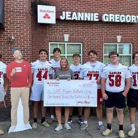 One thing that means a lot to our agency is remaining community focused and giving back to it as much as we can. One way we do that is supporting our local schools & athletic teams.

We are happy to be a sponsor this year for the Westmoreland High School Football team. ❤???? We will be cheering you on all season! Go Eagles!