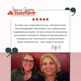 Making your transition to our agency easy is what we strive to do. Thank you Betty for letting us know about your experience!