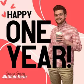 We are pumped to celebrate MICHAEL today for his ONE YEAR anniversary with JGSF.

Over the past year, he has jumped in to learn everything there is to know about insurance, our agency, & how best to help our community. Michael has a passion for helping our potential & current policyholders navigate their coverages to make sure they are properly insured. He also led our agency in our holiday giving drives & volunteering efforts. He is such a great asset to the team. We love working with him & can