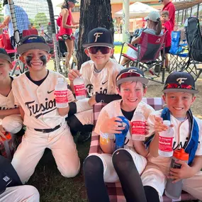 What a great bunch of boys beating the heat this weekend at their baseball tournament in Hendersonville. Happy to help provide some waters to keep them hydrated!