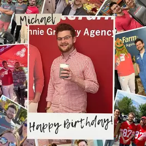 Please join us in wishing Michael a happy birthday! He loves coffee, is a master whistler, and is passionate about helping people find the right coverage. We hope your day is full of reasons to celebrate!