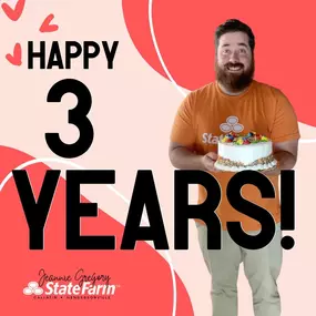 Join us in celebrating Nathan’s 3-year anniversary with our agency!