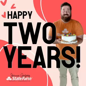 We can't let the day go by without spotlighting our own Nate Farm. Nathan is celebrating two years with JGSF team today! Here's to many more to come!