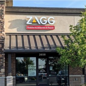 Storefront of ZAGG Idaho Falls