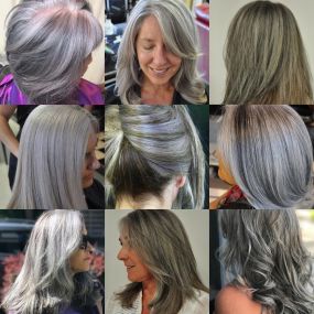 Going Gray Transitions at Color Lounge Burbank/Los Angeles