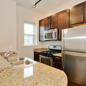 Kitchen with New Appliances