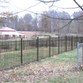 aluminum security fencing by Pro-Line Fence Co