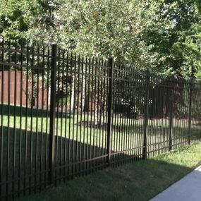 security fence installation in Nashville by Pro-Line Fence