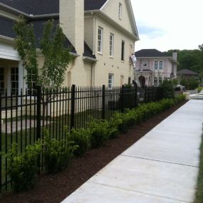 aluminum security fence installation and pool fencing