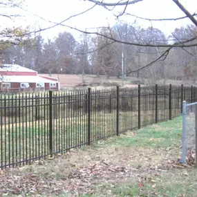 aluminum security fencing by Pro-Line Fence Co