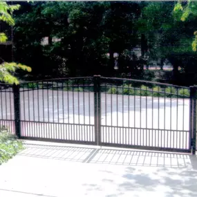 driveway gate installation by Pro-Line Fence