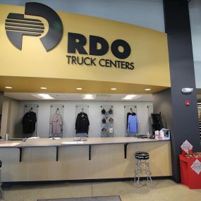 RDO Truck Center showroom in Omaha, NE.