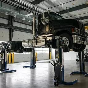 Showroom at RDO Truck Center in Omaha, NE