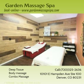 Our traditional full body massage in Denver, CO
includes a combination of different massage therapies like 
Swedish Massage, Deep Tissue,  Sports Massage,  Hot Oil Massage
at reasonable prices.