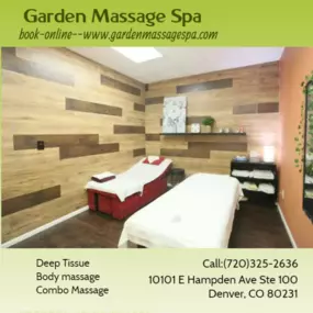 Our traditional full body massage in Denver, CO
includes a combination of different massage therapies like 
Swedish Massage, Deep Tissue,  Sports Massage,  Hot Oil Massage
at reasonable prices.