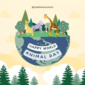 Today is World Animal Day! An International Day of Action for animal rights and welfare celebrated annually on October 4, the feast day of Francis of Assisi, the patron saint of animals.
At State Farm we treat our pets like family, so we want them to get quality medical care when they are sick or injured. Trupanion® helps provide cats and dogs coverage and protection. Contact us to get a quote for your pet today! #WorldAnimalDay