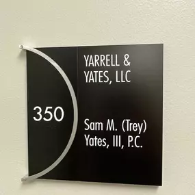 Room Sign at Guide to Good Divorce in Houston, TX
