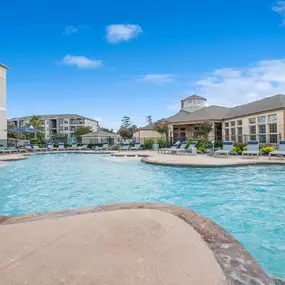 Resort-Inspired Swimming Pool