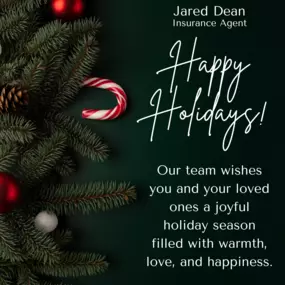 Happy Holidays from Jared Dean State Farm!