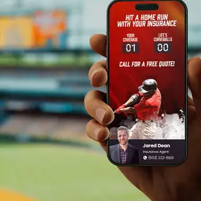 Life throws curveballs, but the right insurance helps you stay in the game!