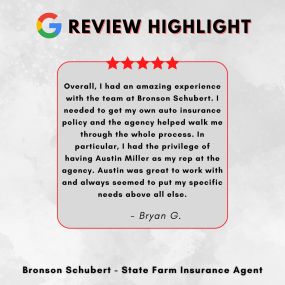 Bronson Schubert - State Farm Insurance Agent