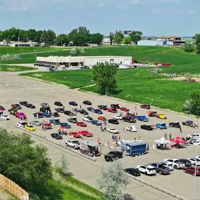 A few of the cars that came and went. So many others that weren’t around for the drone!