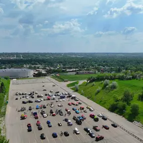 A few of the cars that came and went. So many others that weren’t around for the drone!