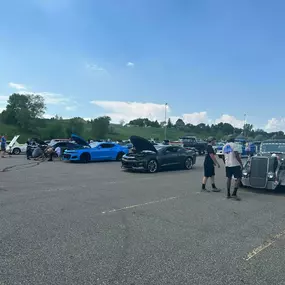 A few of the cars that came and went. So many others that weren’t around for the drone!