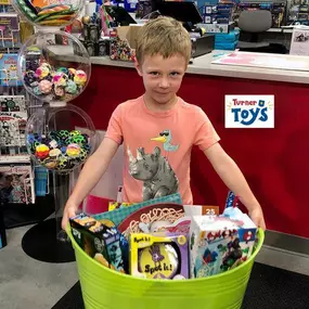 ???? Calling all September Birthdays! ????

Come in and make a ????Birthday Bin???? with us just like Oliver did. He was super excited to go around the store and choose things he'd love to receive for his birthday. ❤️ ????