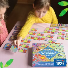 A fresh take on a classic game! We love Eeboo's bright and colorful illustrations on games, puzzles, and coloring books.