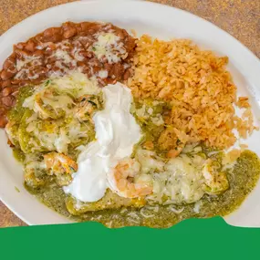 Enchiladas tipo Ensenada