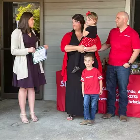 What an amazing Grand Opening and Ribbon Cutting Ceremony with the Modesto Chamber of Commerce! Thank you to everyone who came out and supported us. I am so blessed to have such an amazing family, team, friends, and customers. ❤️ Special thanks to our proud sponsors Tiffanie Rupchock with Dons Mobile Glass, Caliber Collison and Enterprise. Amazing Food by local food truck Fonzi’s Tacos. Check them out at the Grub Hub!