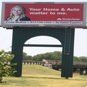 Billboard of Agent Emaly Riojas