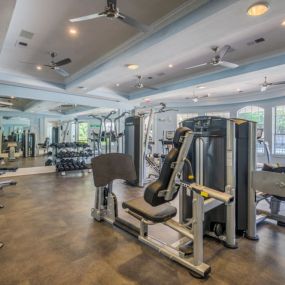 Fitness Center with Modern Equipment