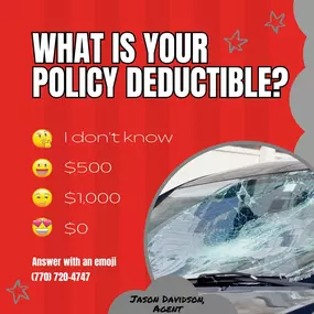 Do you know your deductible for auto windshield damage?  Accidents happen, and when it comes to a damaged windshield, it's important to know what your deductible would be.  Take a moment and ask yourself: Do you have a clear understanding of your auto insurance policy and the deductible associated with windshield repairs or replacements? If you're uncertain or need a refresher, don't worry! Our team is here to help you navigate your coverage and answer any questions you may have. #AutoInsurance 