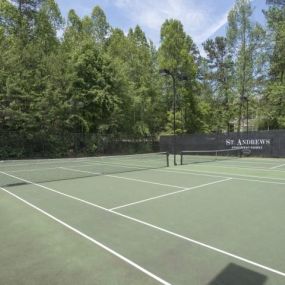 Tennis Court at St. Andrews Apartment Homes