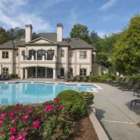 Luxurious Pool at St. Andrews Apartment Homes