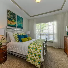 Modern Bedroom at St. Andrews Apartment Homes